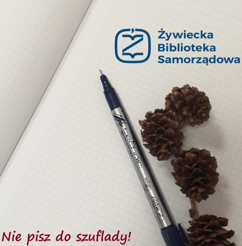 Plakat: „Nie pisz do szuflady!” – edycja V, 2026 r. Konkurs na opowiadanie detektywistyczne